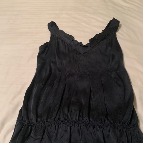 Ted Baker Navy Silk sleeveless top - Picture 2 of 6